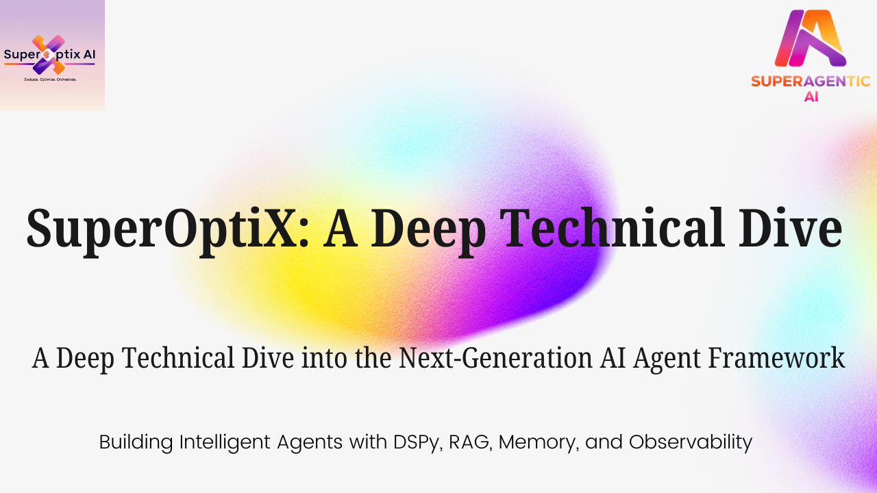 SuperOptiX: A Deep Technical Dive into the Next-Generation AI Agent Framework
