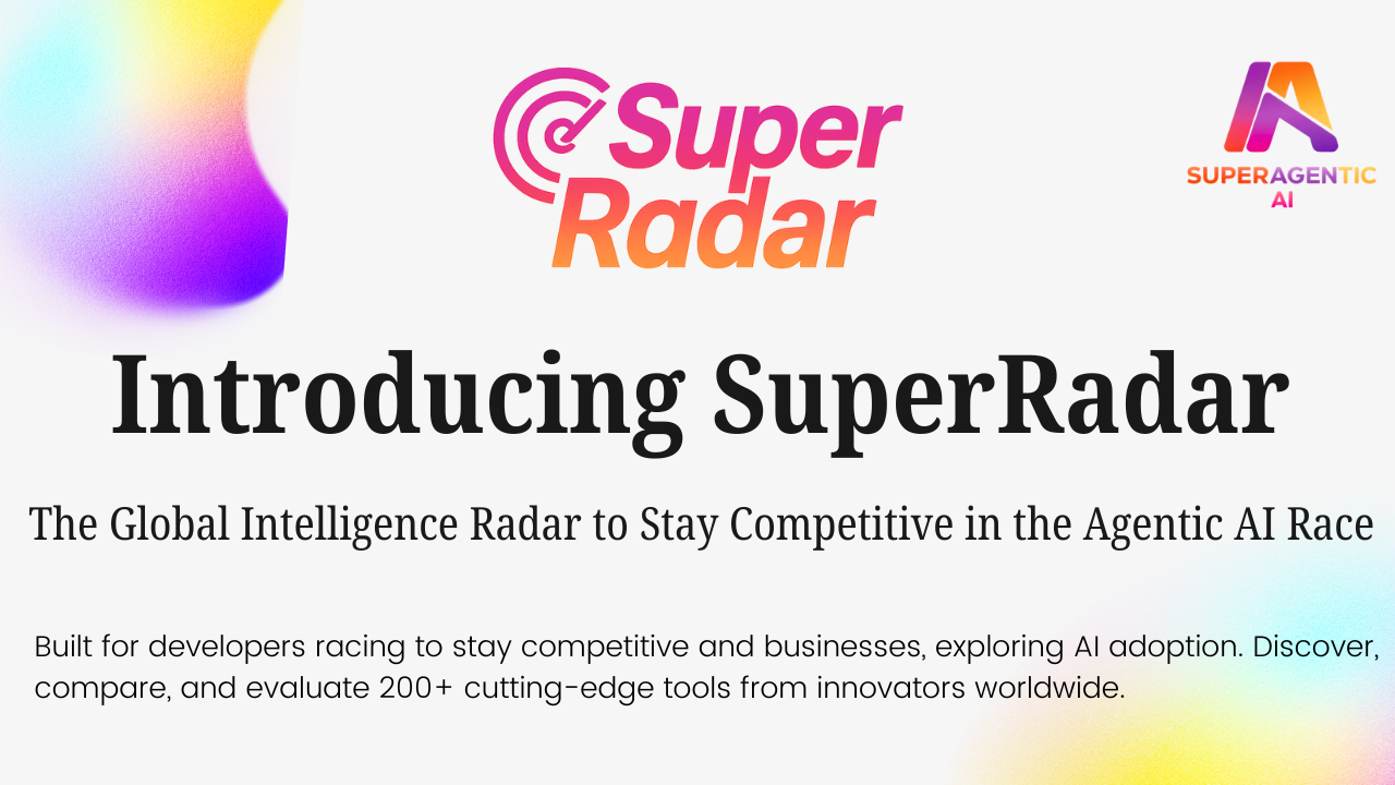 Introducing SuperRadar